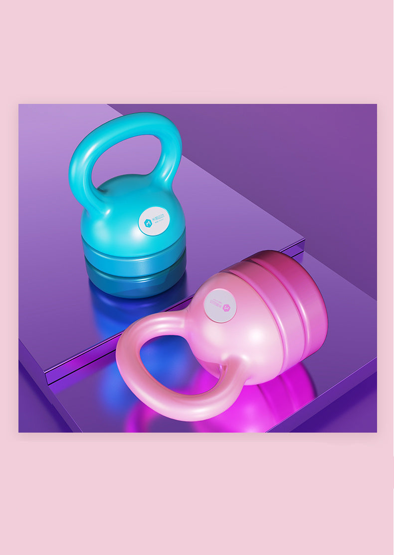 Fitness Kettlebell Professional Butt Lifting Artifact Athletic Women's Household Equipment Men's Adjustable Heavy Ball Lifting Kettle Dumbbell - Bellarte Enchanté Fitness Kettlebell Professional Butt Lifting Artifact Athletic Women's Household Equipment Men's Adjustable Heavy Ball Lifting Kettle Dumbbell